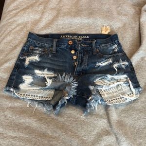 American Eagle jean shorts